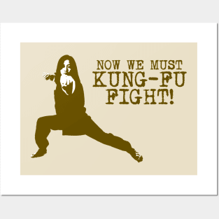 Now We Must Kung Fu Fight Posters and Art